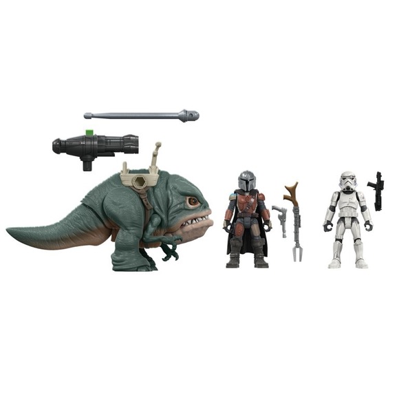 🆕Star Wars Mission Fleet Expedition Class Mandalorian, Blurrg, Stormtrooper Toy - Picture 3 of 5